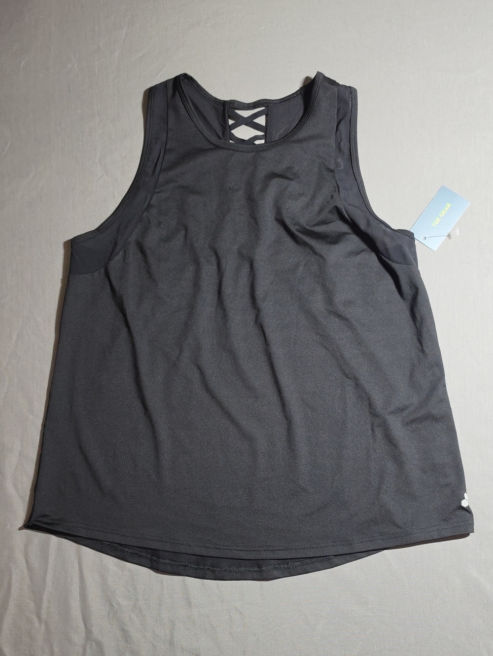 tek gear Black Athletic Tank Top NWT Size XL